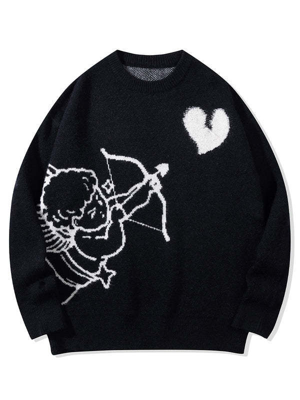 Angel Jacquard Sweater