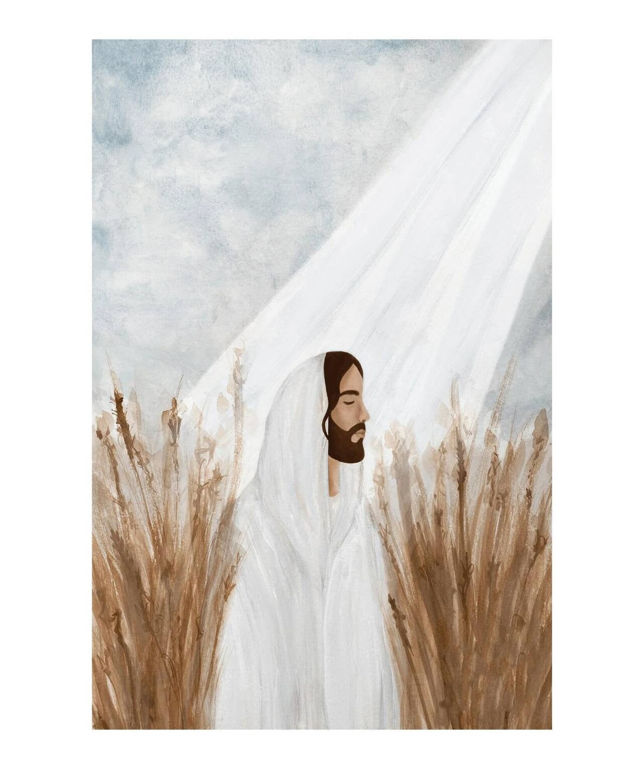 The Shepherd In The Wheat Fields Gemälde