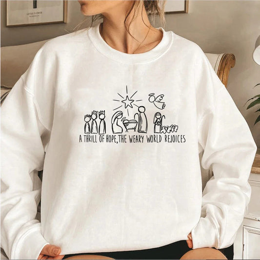 A Thrill Of Hope Sweater
