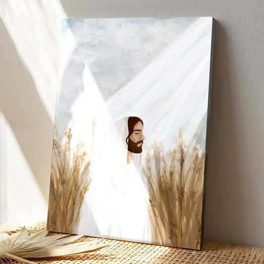 The Shepherd In The Wheat Fields Painting